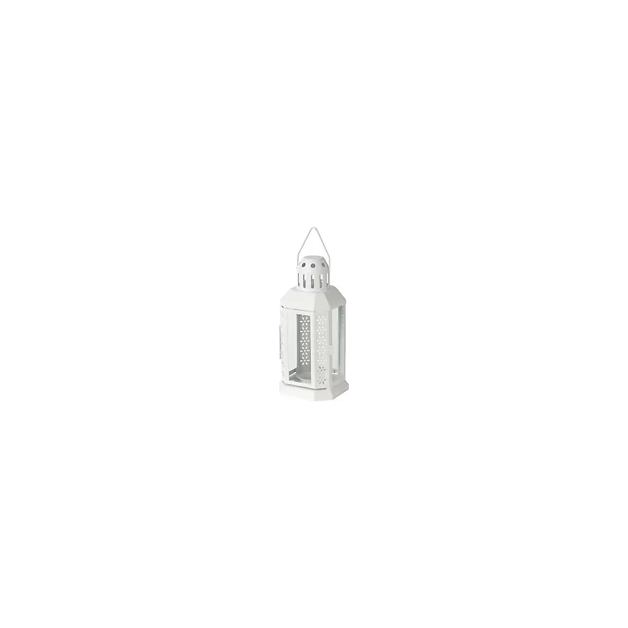 IKEA Enrum Fener Mumluk - Beyaz - 22 cm