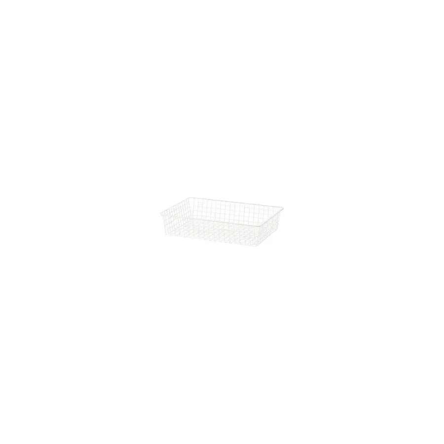 IKEA HJALPA tel sepet, beyaz, 80x55 cm 70331186