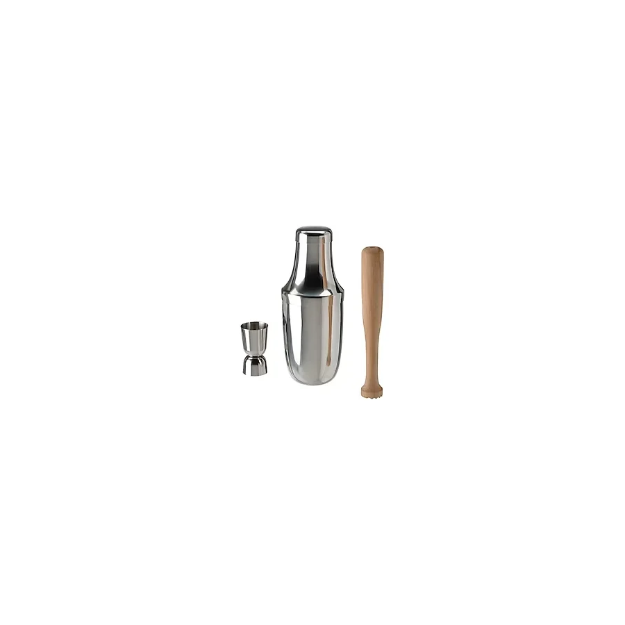 IKEA İkea Shaker Seti, İkea Kokteyl Hazırlama Seti, Kokteyl Seti Bar Baston Shaker Set