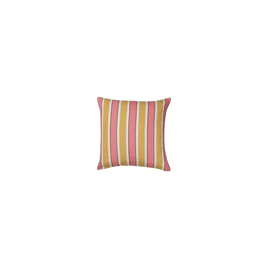IKEA KORALLBUSKE kırlent kılıfı, bej-açık kırmızı, 50x50 cm 30605055