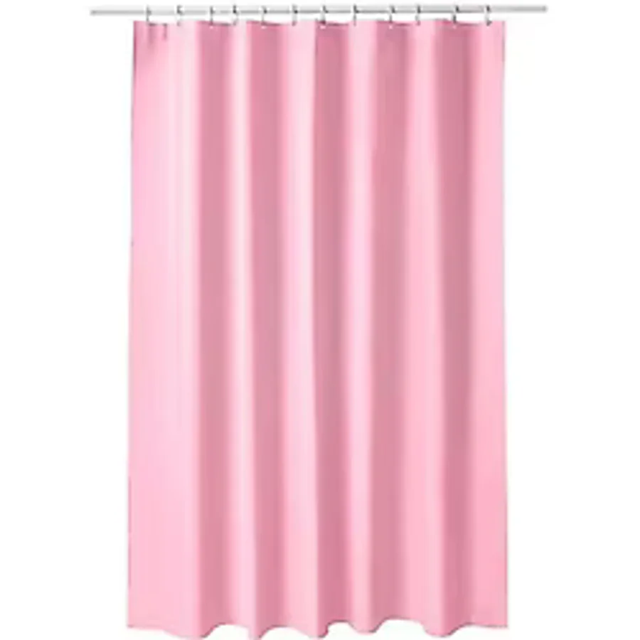IKEA LUDDHAGTORN duş perdesi, pembe, 180x200 cm 70613690