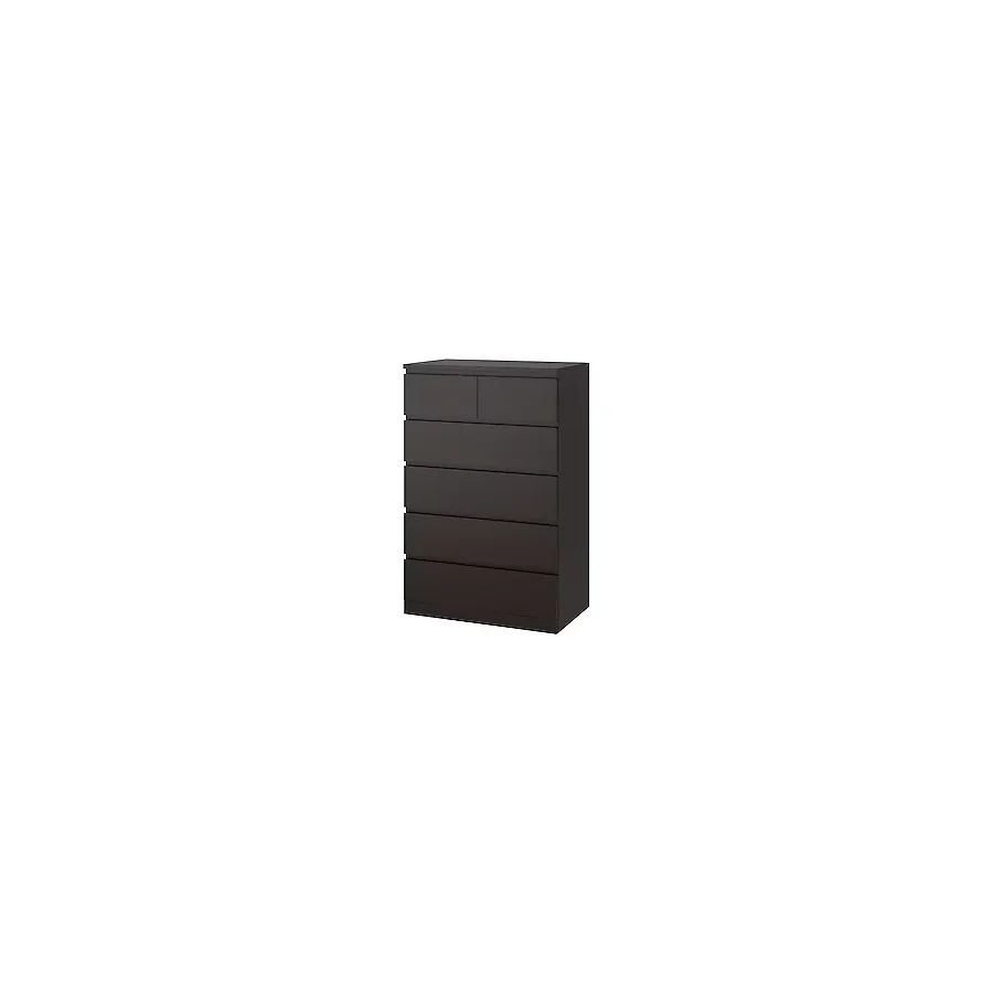 IKEA Malm 80x123 cm 6 Çekmeceli Şifonyer
