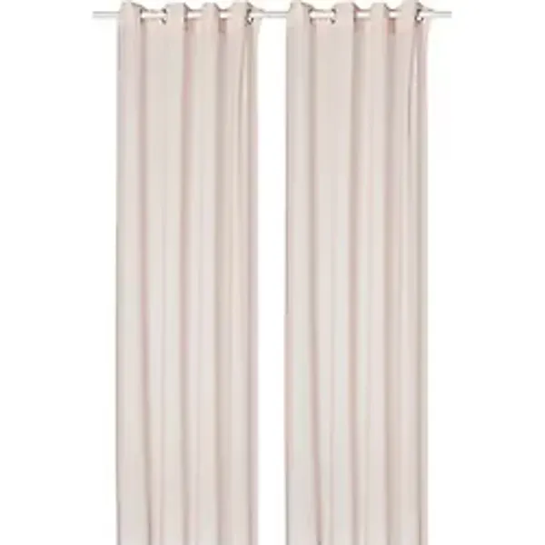 IKEA MATILDA tül perde/2 kanat, uçuk pembe, 145x300 cm 60629309