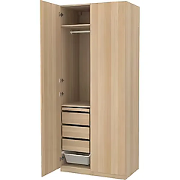 IKEA Meşe Modern Kapaklı Gardırop - Ahşap
