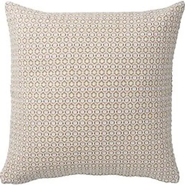 IKEA MOROTSMOTT kırlent kılıfı, beyaz-açık pembe, 50x50 cm 50571097