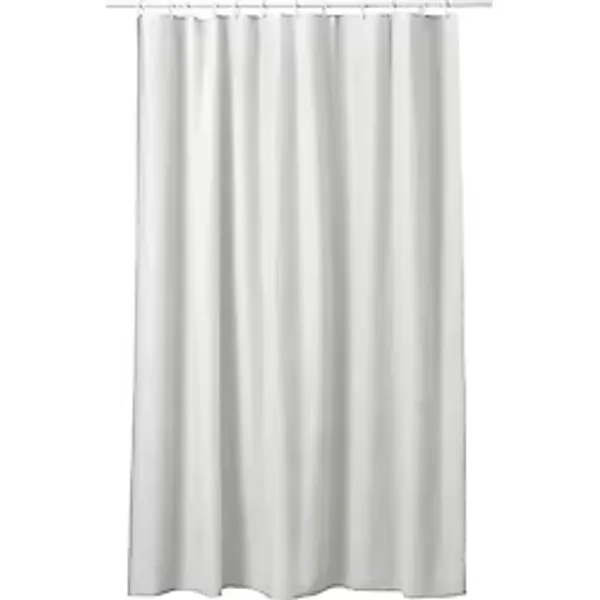 IKEA NORDRONN duş perdesi, beyaz, 180x200 cm 50626387