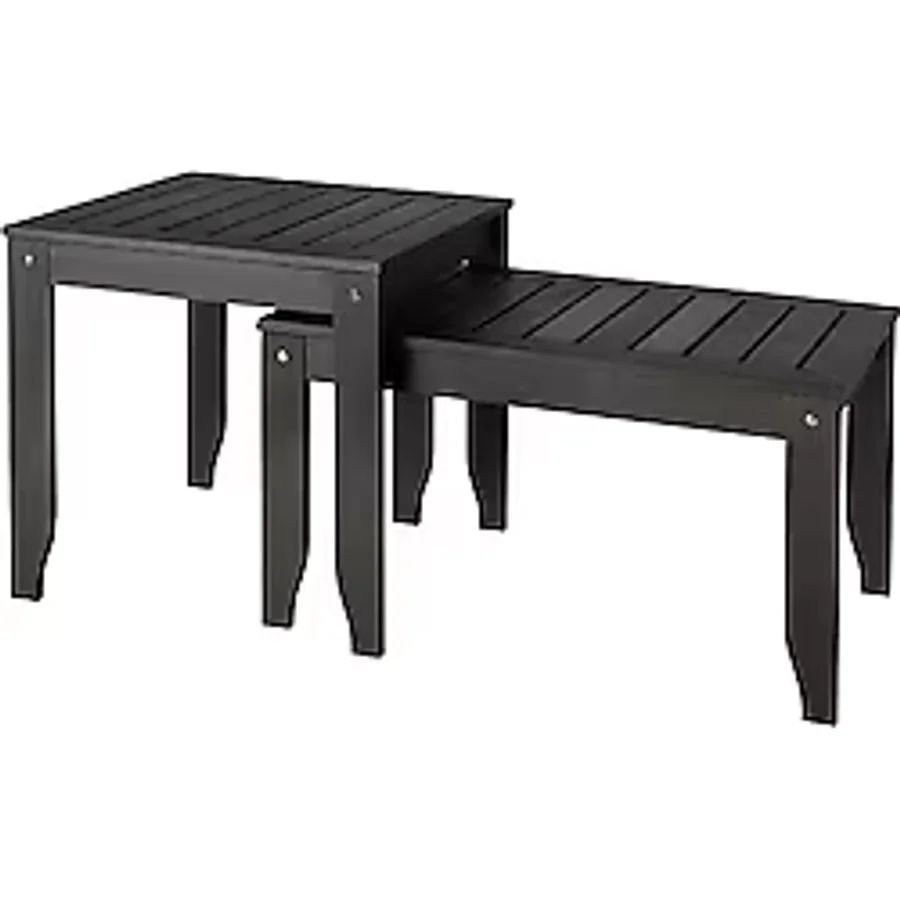 IKEA ÖRSKAR bahçe sehpası, koyu gri, 30533737