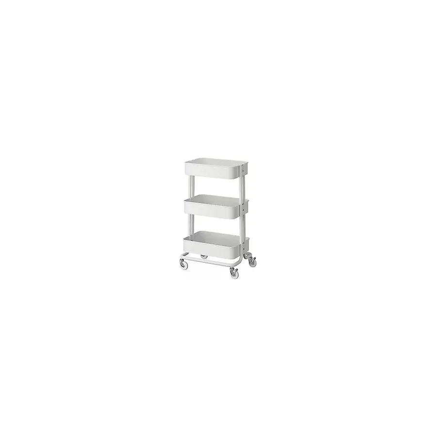 IKEA RASKOG servis arabası, beyaz, 35x45x77 cm 30586783
