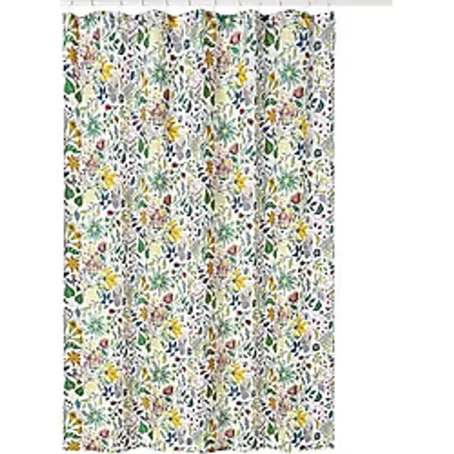 IKEA STRANDLUMMER duş perdesi, çok renkli, 180x200 cm 40591147