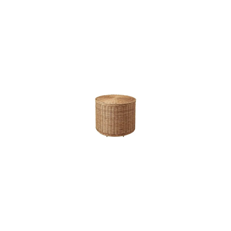 IKEA Tolknıng Saklama Gözlü Puf - 41 x 50 - Haki