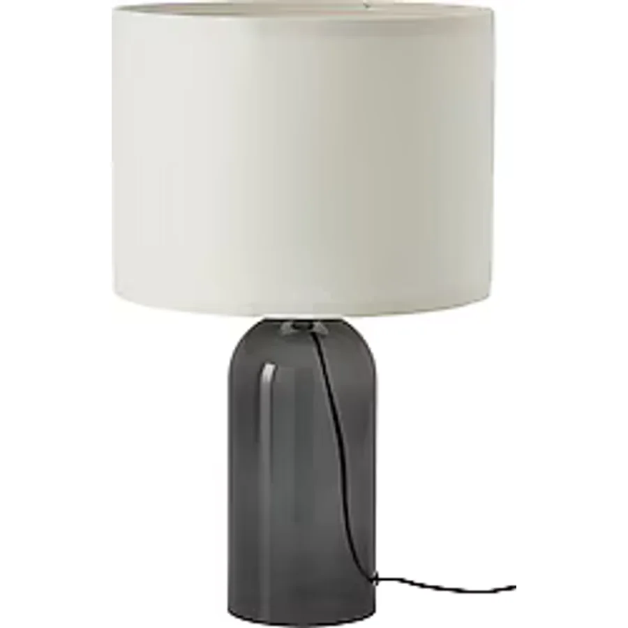 IKEA Tonvis 52 cm Beyaz Koyu Gri Abajur