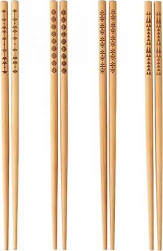 IKEA Trebent Yıkanabilir Bambu Chopstick Japon Çin Yemek Çubuğu