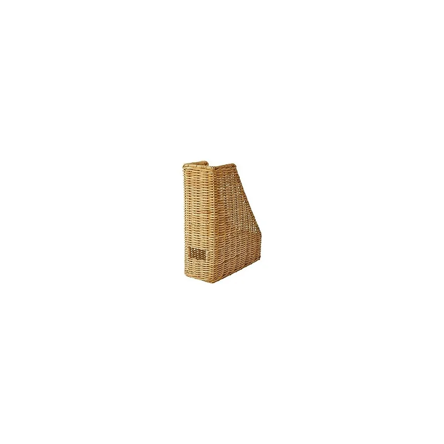 IKEA Trummıs El Yapımı Rattan Kutu Klasör Dosyalık Magazinlik Evrak Dergi Dosyası