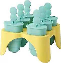 IKEA Uppfylld Turkuaz 6'lı Çubuk Dondurma Kalıbı