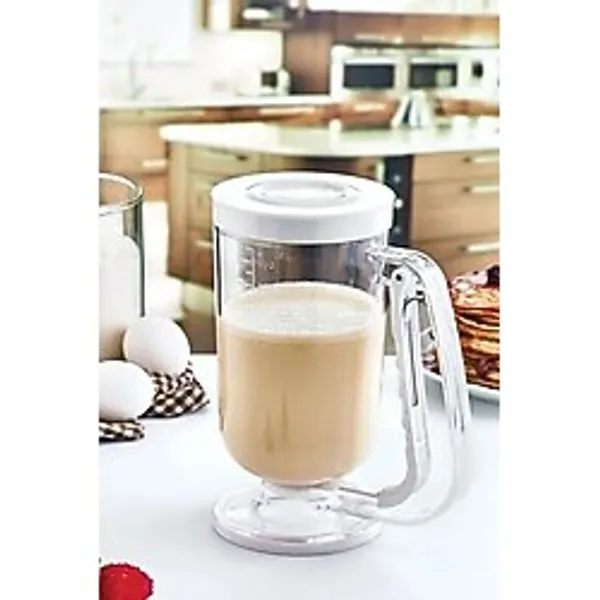 İkon Avm Pankek Hamur Akıtma Pratik Ölçülü Hamur Dağıtıcı Porsiyonlayıcı 900 ml