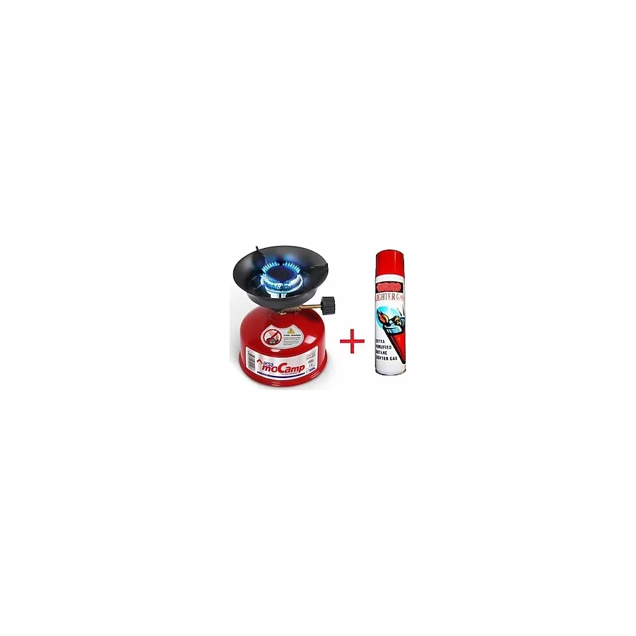 İksa Iksa Mocamp 400 gr Taşınabilir Kamp Ocağı Seti Iksa Ocak + 1 Adet Çakmak Gazı Gazlı Piknik Ocağı Hafif ve Ergonomik Tasarım