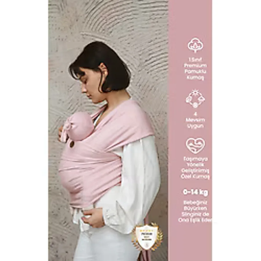 İlays Beauty Premium Pamuklu Esnek Wrap Sling