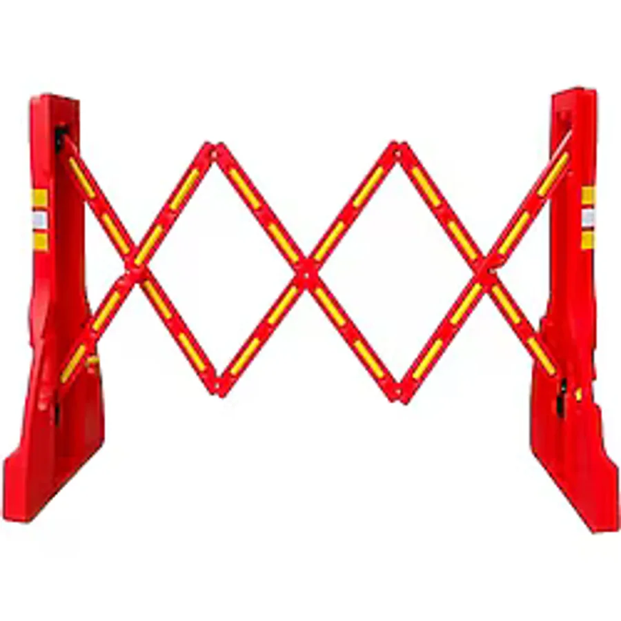 İleri Trafik Akordiyon Bariyer Kırmızı 2300 X 110 Mm