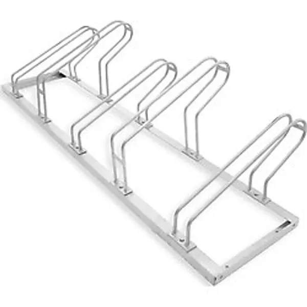 İleri Trafik Bisiklet Park Yeri Beşli Galvaniz 40x175 Cm, Bisiklet Park Demiri Gri