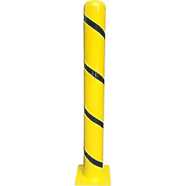ilgi trafik market Metal Bariyer Otopark Dubası Park Bariyeri Demir Duba Sabit Baba 100 Cm 3 mm 1 Adet