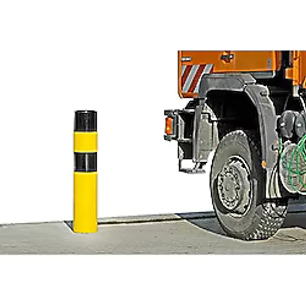 ilgi trafik market Otopark Bariyeri Gömme Bariyer Delinatör Park Bariyeri Metal Demir Duba Sabit Baba 120 Cm 1 Adet