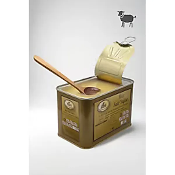 İlker Koyun Urfa Sade Yağ 1 kg Ghee Doğal Katkısız Saf Tereyağı Sarı Yağ Teneke Paket Pilavlık