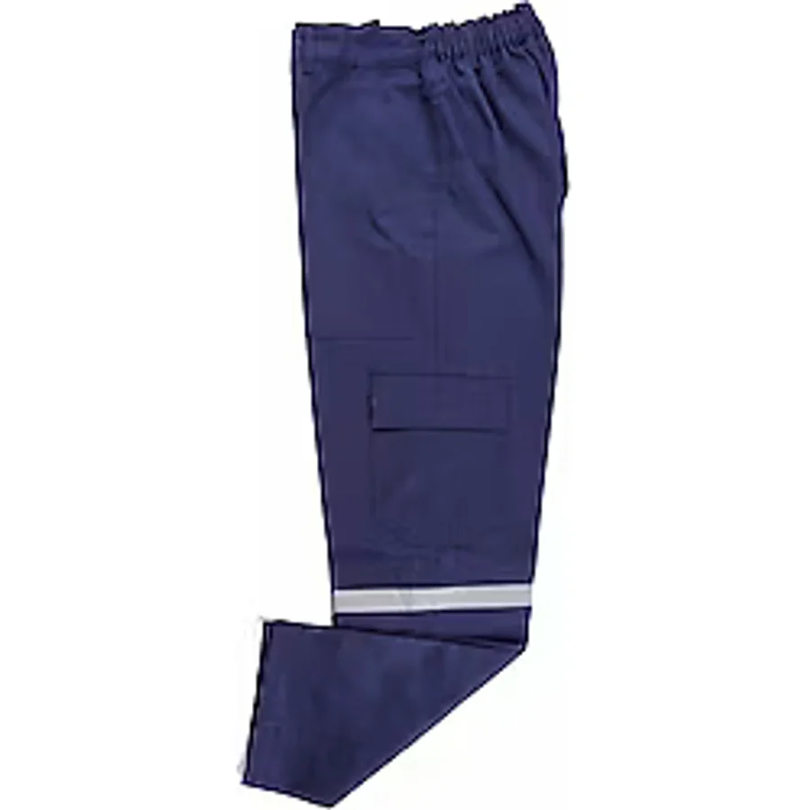 İlkiş Gabardin Yazlık Reflektörlü İş Pantolonu - Lacivert - M