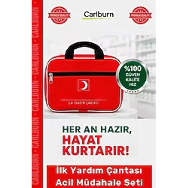 #İlkYardımSeti Medikal Araç Ev Ofis Kompakt Taşınabilir Medikal İlk Yardım Çantası Acil Müdahale Set