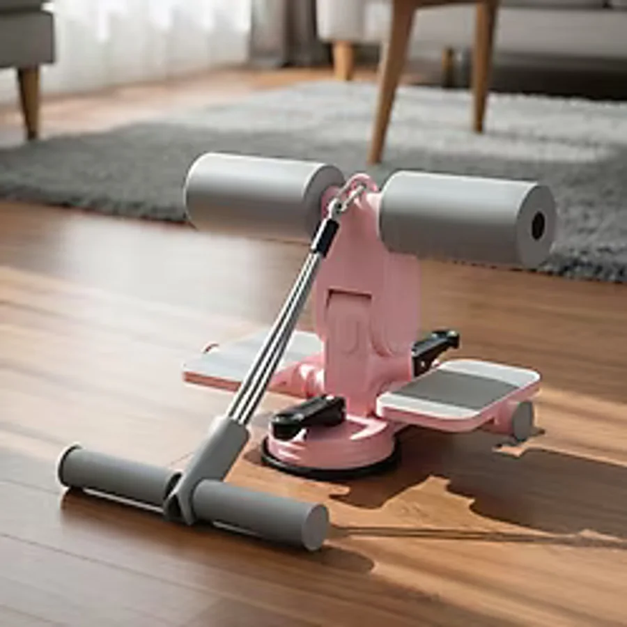 İlkyaz Fashion 4 Direnç Bantlı Mekik Çekme Spor Aleti - Karın, Kol ve Tüm Vücut İçin Evde Egzersiz Aleti - 1 - 2 Yaş - Renkli