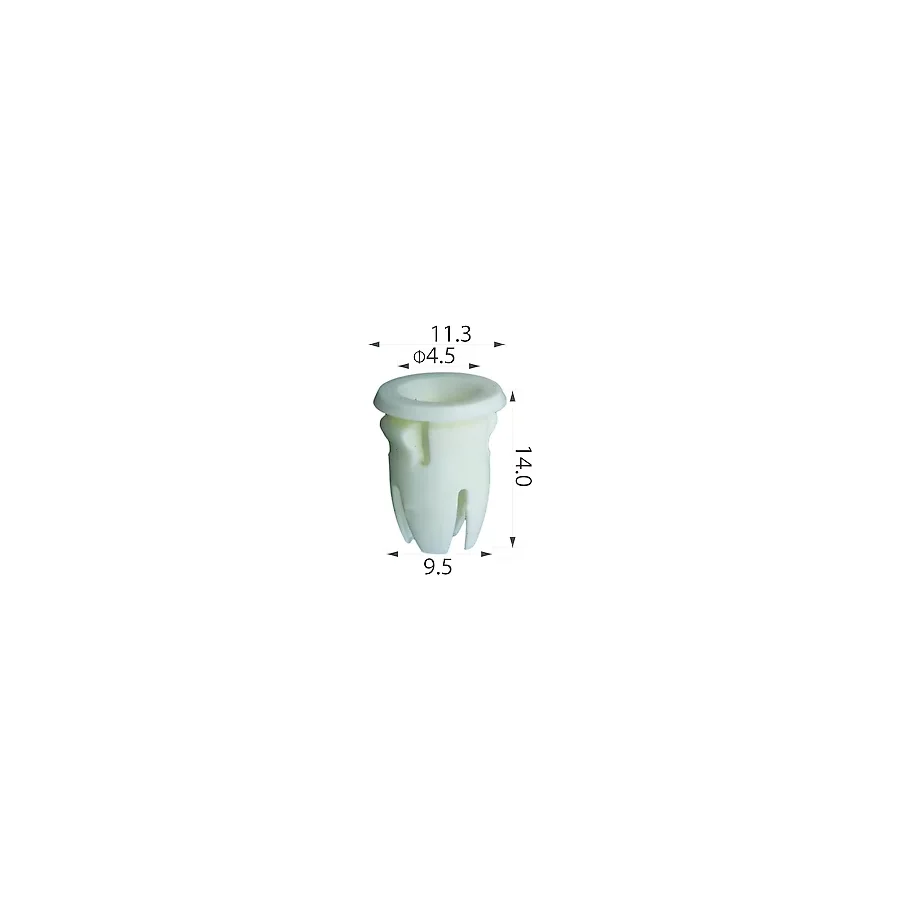 IM Global Oto Klips Çıta Dübeli Klipsi Beyaz Oem Mercedes A0019887681 10Lu Paket