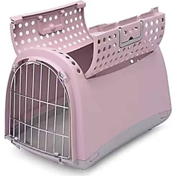 Imac Linus Cabrio 50x32x35 cm Pembe Kedi Taşıma Çantası