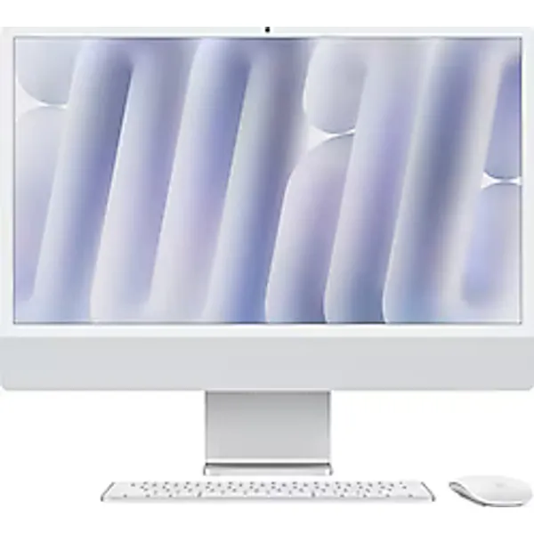 iMac M4 Gümüş MWUU3TU/A 16 GB 256 GB SSD 10C GPU 24" 4.5K All in One PC