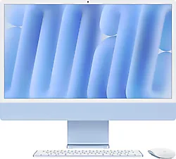 iMac M4 Mavi MWUF3TU/A 16 GB 256 GB SSD 24" 4.5K All in One PC