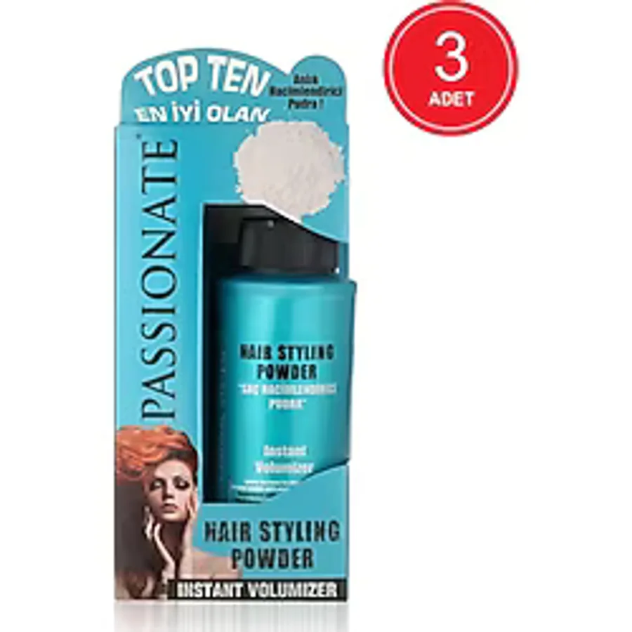 İmaj Passionate Instant Volumizer Şekillendirici Hacim Mat Saç Pudrası 3 x 20 G