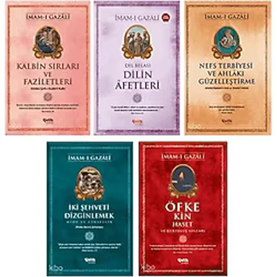 İmam Gazali Ahlakı Güzelleştirme Seti (5 Kitap)