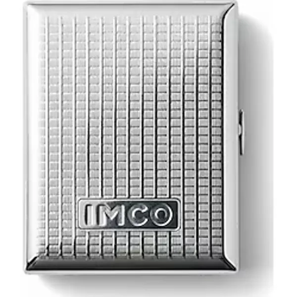 Imco Logolu Kısa Metal Sigara Tabakası 18 li