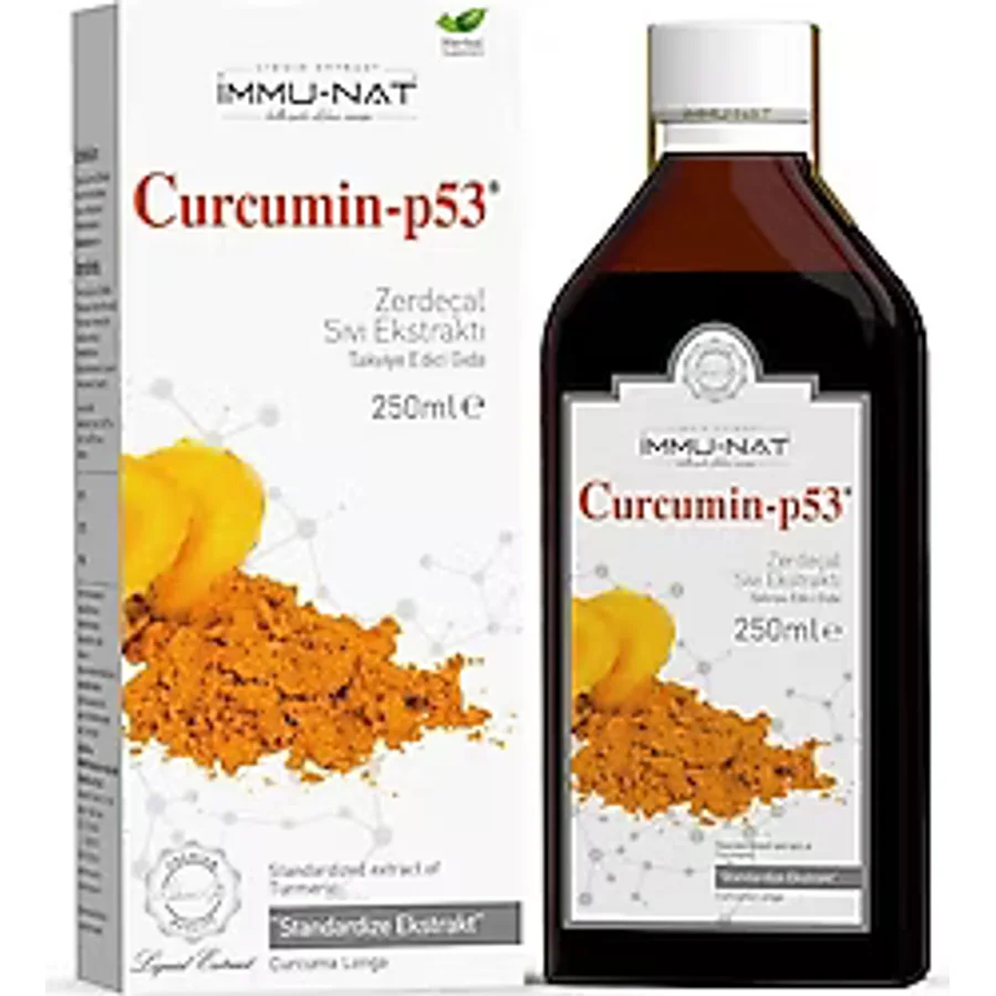 İmmunat Zerdeçal Ekstraktı Curcumin P53 250 ml
