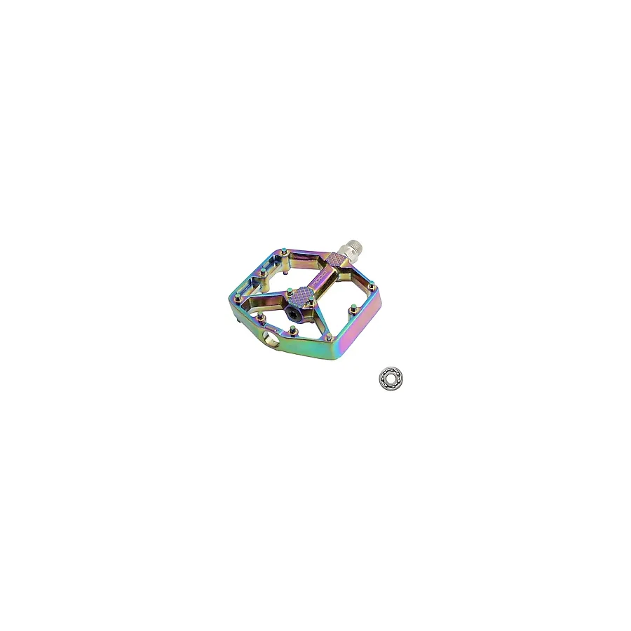 Impact O-SLICK Alüminyum Bisiklet Pedalı Tek Rulmanlı Rainbow PDL-228