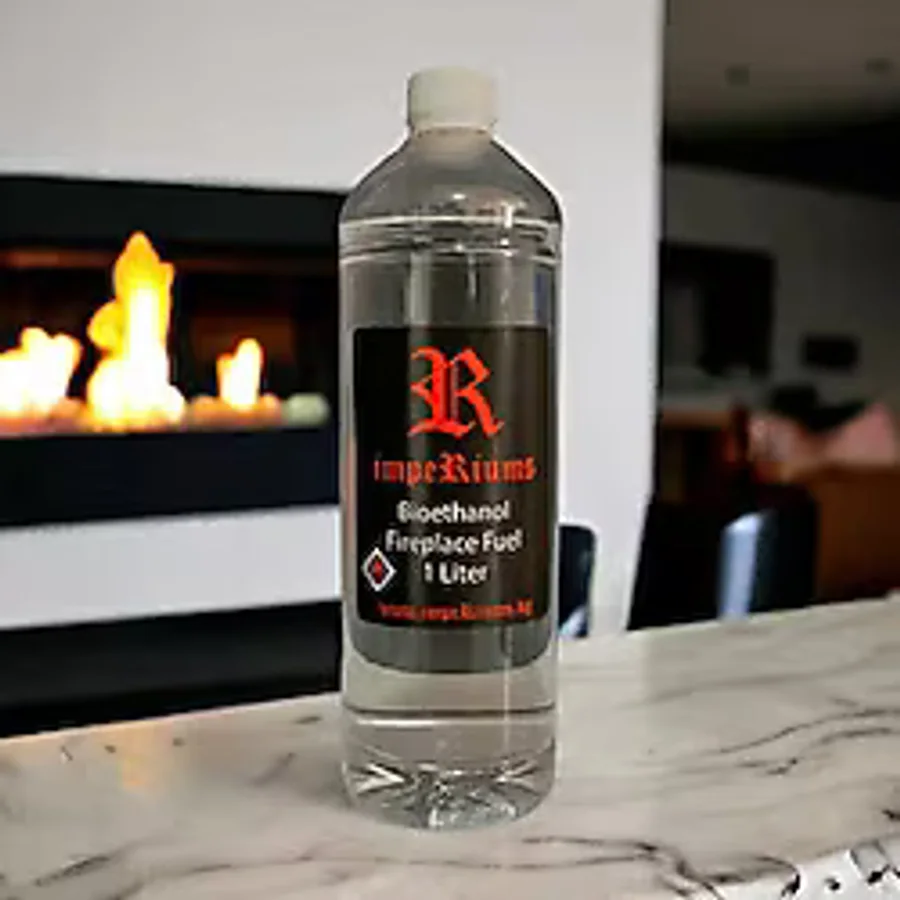 impeRiums Imperiums Bioethanol Şömine Yakıtı 1 Litre Şeffaf