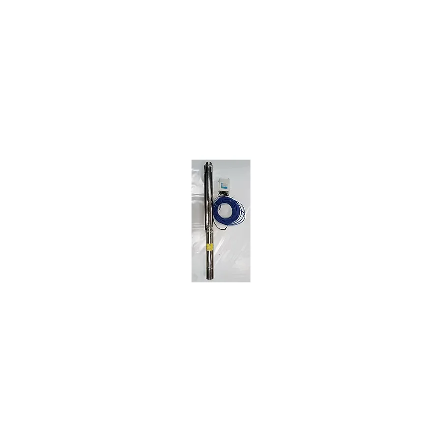 Impo Sk 404/14 Krom Başlıklı Derin Kuyu 1,5 Hp Monofaze Motorlu 30 mt Kablolu Panolu Dalgıç Pompa
