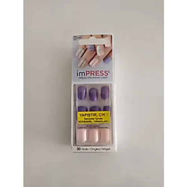 Impress Kendinden Yapışkanlı Takma Tırnak - Kısa - Yapıştır Çık. - Bıpa016. - 731509692723