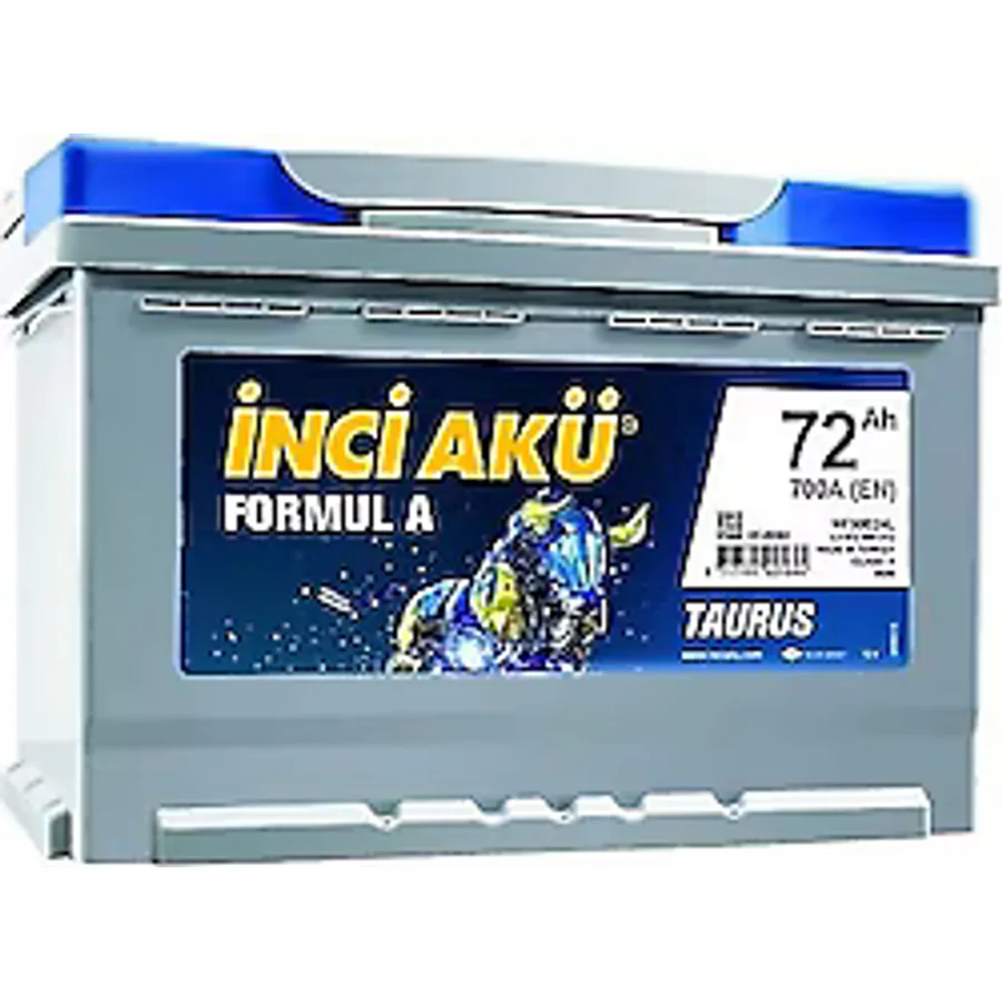 İnci Formul A Taurus 12 V 72 Ah 700 CCA EN Akü - 2025