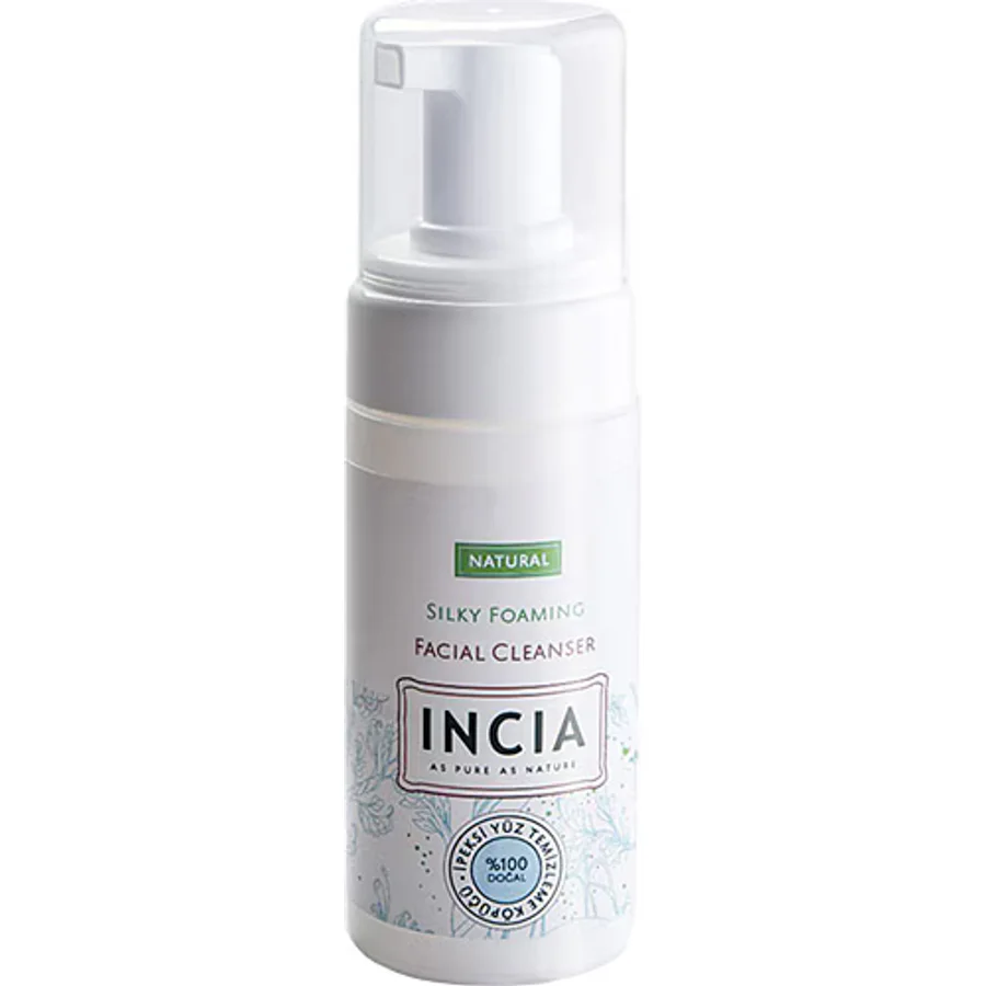 Incia Doğal İpeksi 125 ml Yüz Temizleme Köpüğü