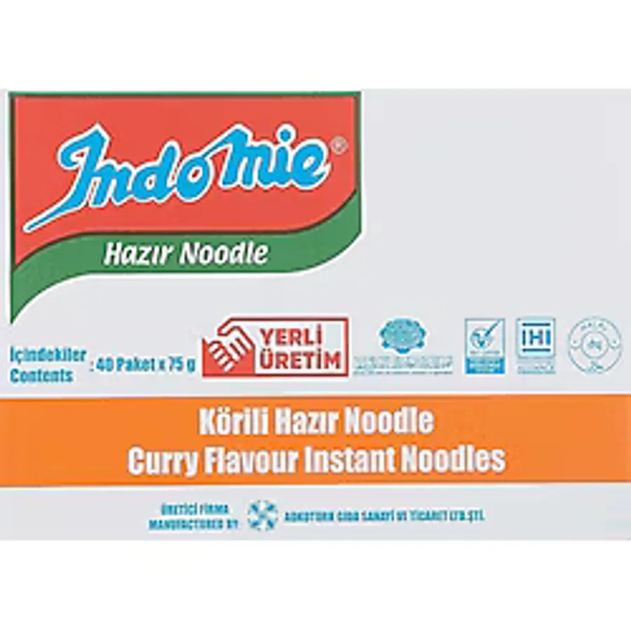 Indomie Körili Hazır Noodle 75 gr 40'lı