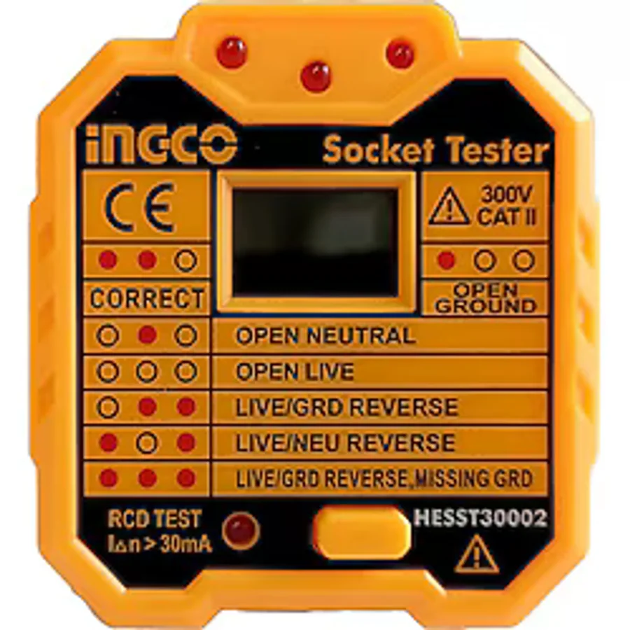 Ingco Soket Test Cihazı