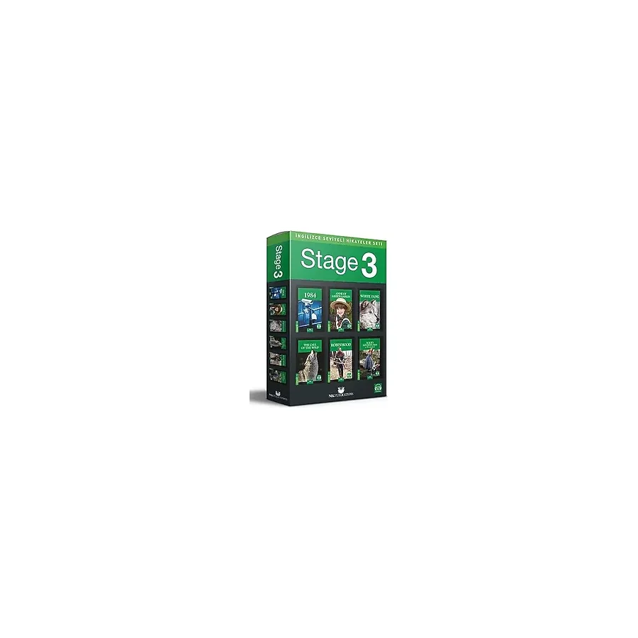İngilizce Seviyeli Hikayeler Seti - Stage-3- MK Publications