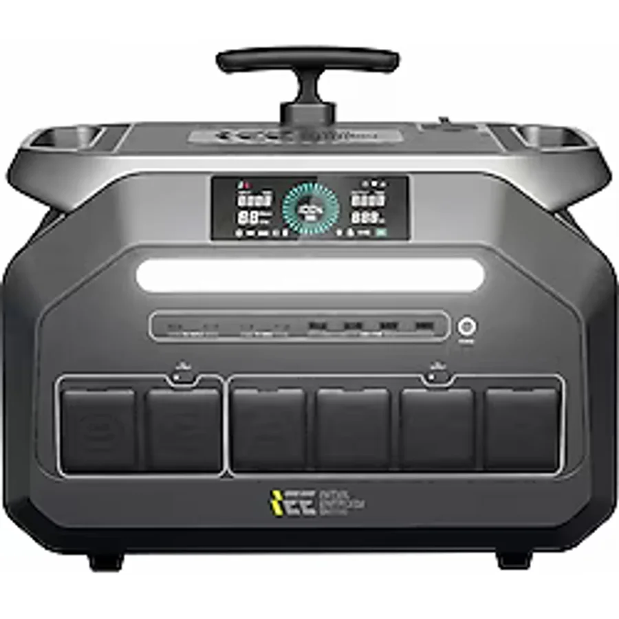 Initial Entropy Energy 2048WH 6400W Max. Lifepo4 Taşınabilir Güç Kaynağı Mobil Aplikasyon Dahili Powerbank Jumpstarter + Fener +4000 Üstü Döngü %99.99 Bms Çoklu Çıkış P3200