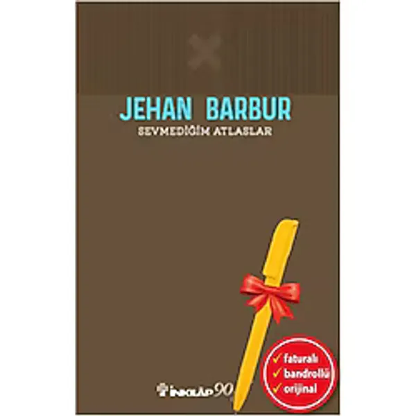İnkılap Kitabevi Alfa Kalem+Sevmediğim Atlaslar (Jehan Barbur)Edebiyat Inkılap Kitap Set