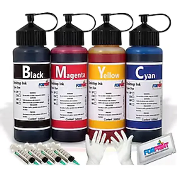 inkjet Canon Yazıcı Mürekkebi - Kartuş Mürekkebi Ve Dolum Seti - 500 Ml