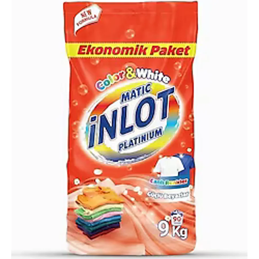 İnlot Matic Beyazlar ve Renkliler için 9 kg Toz Deterjan